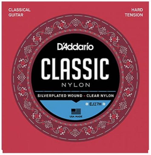 Нейлоновые струны для классической гитары D'Addario EJ27H