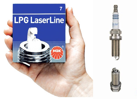 СВЕЧА ЗАЖИГАНИЯ NGK LASER LINE LPG/CNG LPG07 Свеча зажигания NGK 1640