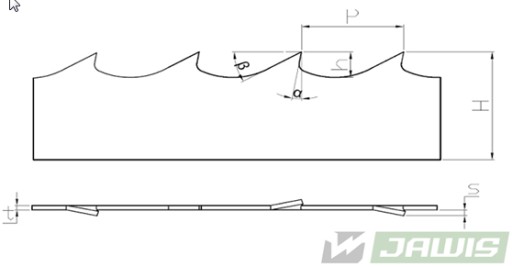 PIŁA TAŚMOWA ARMOTH M42 34x1,07x4000 ROH