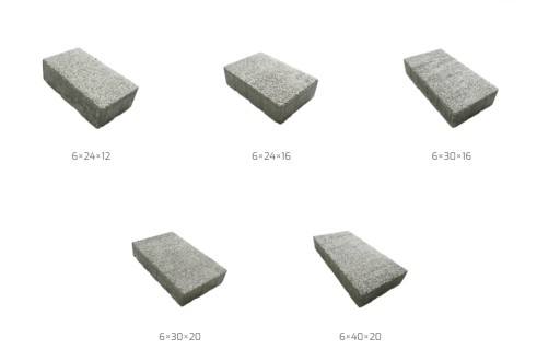 KOSTKA BRUKOWA POLBRUK PŁUKANA IDEO BIANKA 6 CM