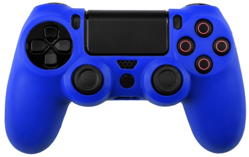 Osłona Etui Nakładka Sylikon Pada PS4 ciemno nieb