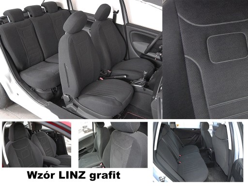 Pokrowce Miarowe na Fotele do AUDI A4 B5 Welur