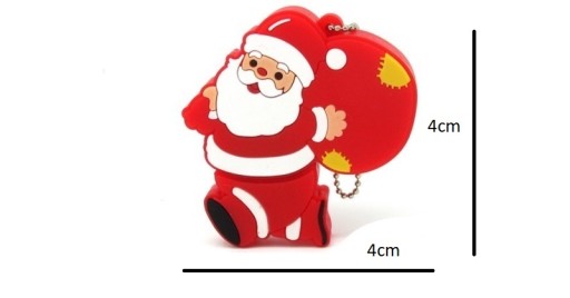 PENDRIVE 3.0 USB 32 GB ŚWIĘTY MIKOŁAJ GWIAZDOR