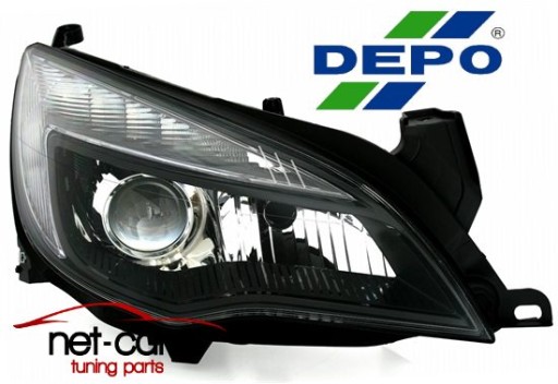 ЛАМПЫ, ФАРЫ OPEL ASTRA J LED DAYLINE H7 RL B