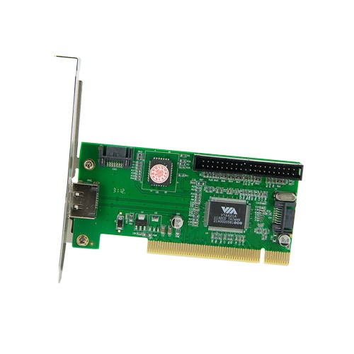 Контроллер PCI eSATA -> SATA + ATA + IDE