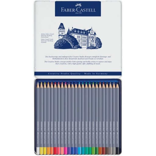 Kredki akwarelowe FABER CASTELL Goldfaber Aqua 24k