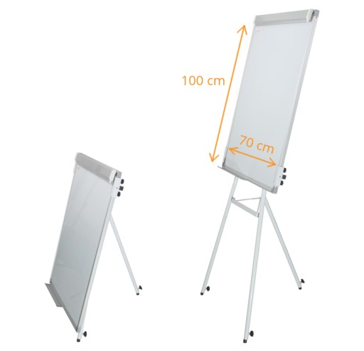 Flipchart 70x100 magnetyczny suchościera regulacja