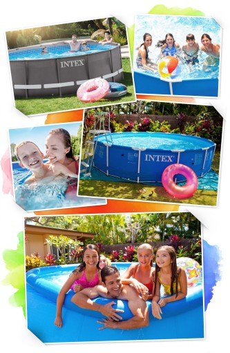 Развитие садового бассейна 244x76 см Intex Easy Set