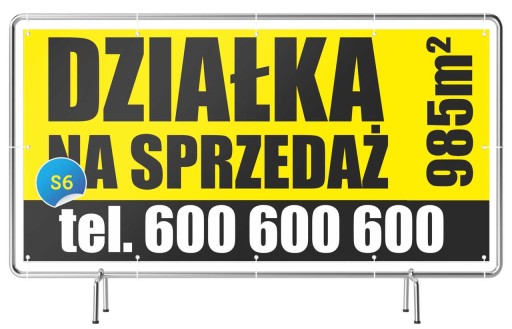 Solidny Baner 2x1m Sprzedam DOM/Działkę/Mieszkanie