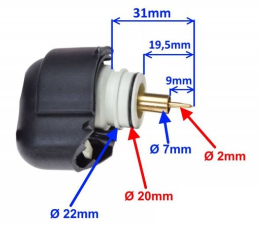 DELFIN WILGA VAPOR GY6 ELEKTROZAWÓR SSANIA GAŹNIKA