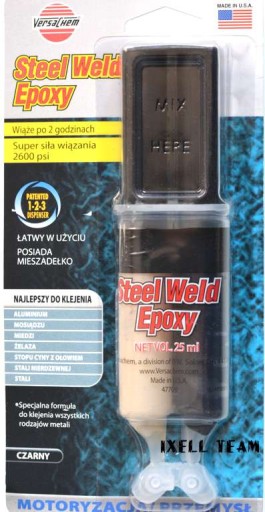 VERSACHEM STEEL WELD LIQUID METAL КЛЕЙ ДЛЯ МЕТАЛЛА