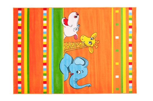 DYWAN FUN KIDS 240x330 DZIECI Słonik Żyrafa 760o