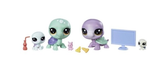 LITTLEST PET SHOP 5 ФИГУРОК ЧЕРЕПАХ B9346/E1013