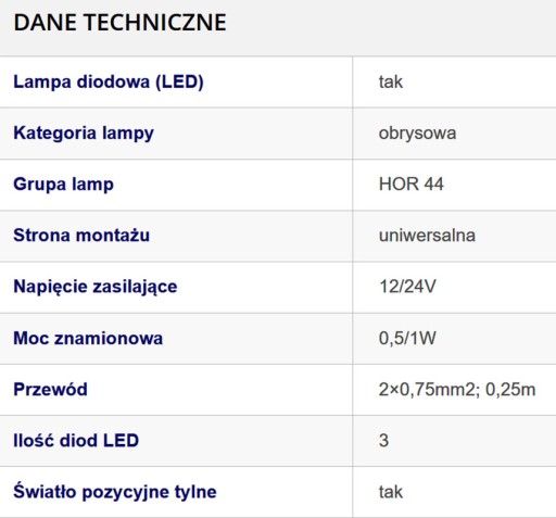 Габаритный фонарь на крыше Эвакуатор Help Bus TIR LED