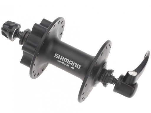 Передняя ступица Shimano Deore HB-M525A 36 под диск 6 отверстий. ближе