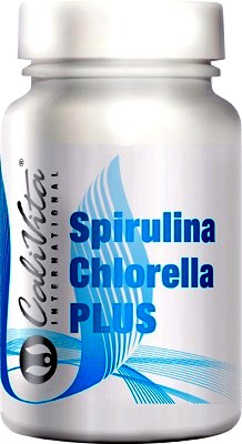 CALIVITA SPIRULINA CHLORELLA PLUS 100 tabletek