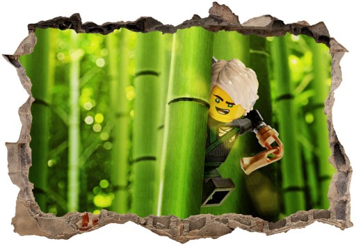 3D наклейки LEGO Ninjago для детей 70x50