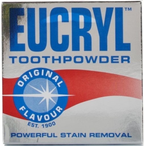 Eucryl Original Powder Порошок удаляет налет и накипь.
