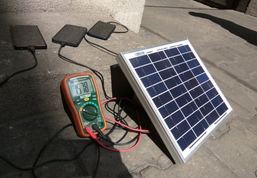 BATERIA SŁONECZNA PANEL SOLAR 10W 5V ŁADOWARKA USB