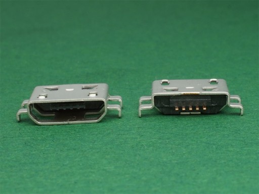 Розетка Micro USB 5PIN 3361B, гарантия, счет-фактура