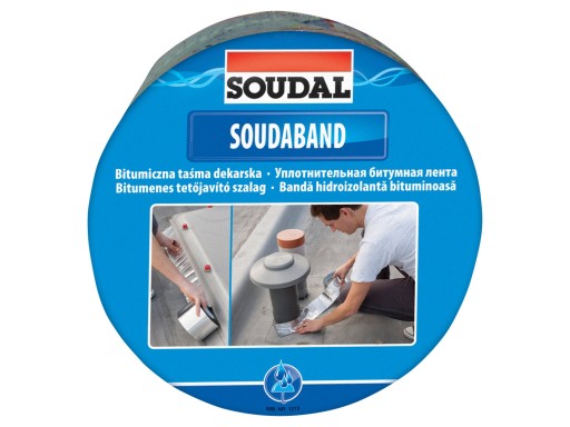 SOUDAL bitumiczna taśma dekarska 30cm/10m brązowa