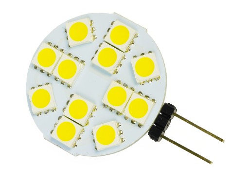 Żarówka G4 12 LED 12V 3W 5050 SMD 200lm Ciepły