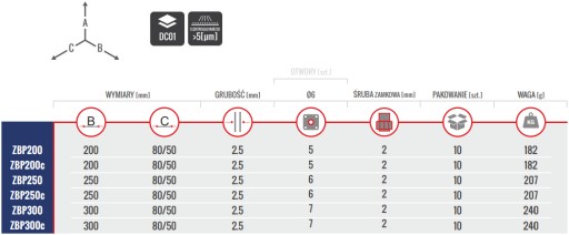 ПЕТЛЯ ДЛЯ ВОРОТ ПОЛОСКА 350х80х50х2,5 ЗБП300 ЗОЛОТАЯ