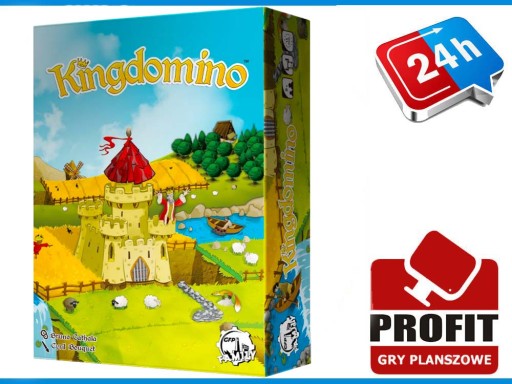 FoxGames Kingdomino НАСТОЛЬНАЯ ИГРА Тактическая и стратегическая ДЛЯ ВСЕЙ СЕМЬИ