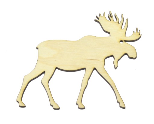 Jelonek łoś Deer Deer Decoupage Eco 3cm 10 шт.
