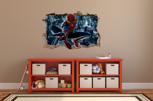 НАСТЕННЫЕ НАКЛЕЙКИ Hole SPIDERMAN 41 115x75 см