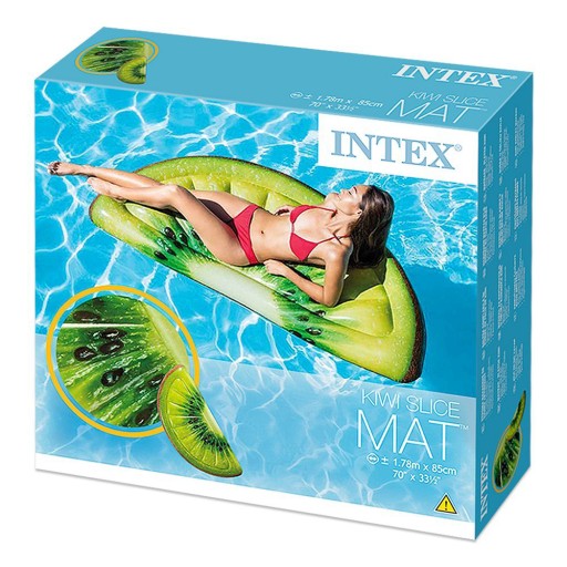 НАДУВНОЙ ПЛЯЖНЫЙ МАТРАС КИВИ 178х85см INTEX 58764