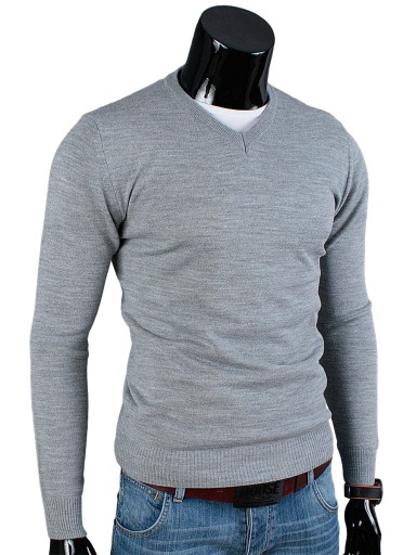 SWETER męski w SEREK TC05 Szary__XL_PRODUKT_PL