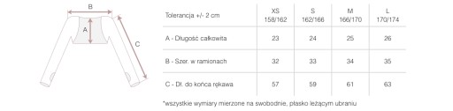 DAMSKI OCIEPLACZ DO TAŃCA BOLERKO BALETOWE KBL XS