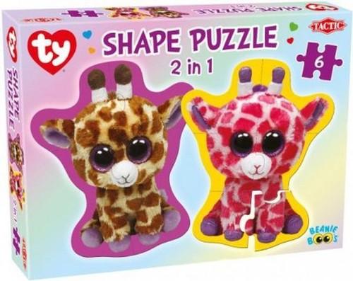 TY BEANIE BOOS SHAPE PUZZLE-TACTIC