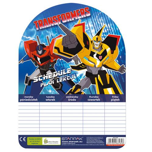 Plan lekcji Starpak TRANSFORMERS