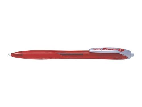 Długopis olejowy PILOT REXGRIP automat czerwony