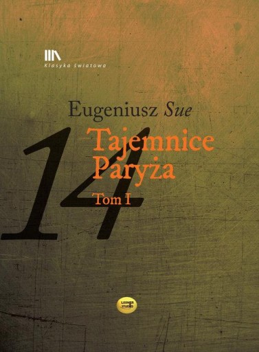 Tajemnice Paryża t.1 Eugeniusz Sue /POWYSTAWOWA/