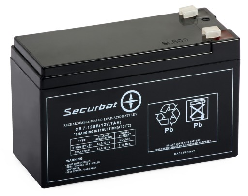 Akumulator Securbat CB 7-12 SB (12V, 7 Ah)