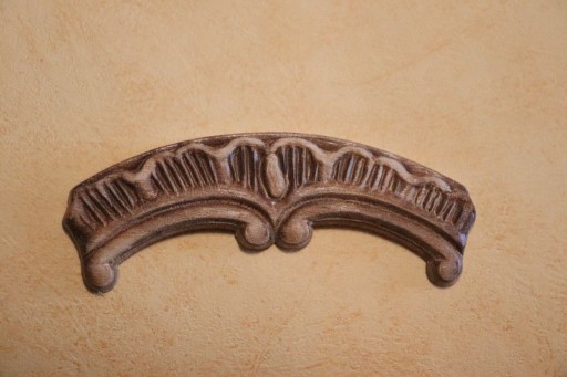 Dekor 10x4cm, ornament, sztukateria- D022