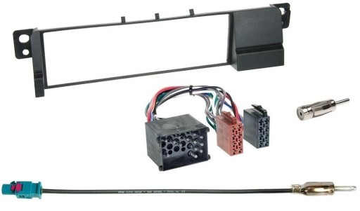 RAMKA RADIOWA BMW 3 E46 ZŁACZE ISO ADPTER ANTENOWY