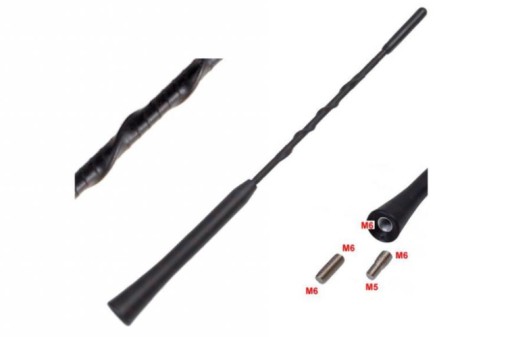 ANTENA SAMOCHODOWA MASZT M6 FORD FIAT HONDA KIA