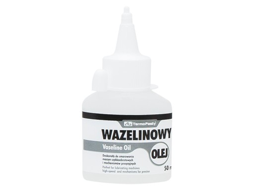 OLEJ WAZELINOWY 50ml OLIWIARKA SMAROWANIE