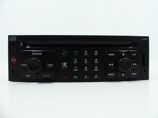 PEUGEOT 307 01-05 RADIO 96556952XT GSM NAVI