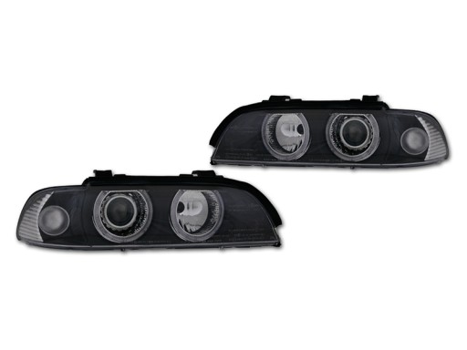 REFLEKTOR LAMPA KPL RINGI ANGEL EYES BMW 5 E39 95-