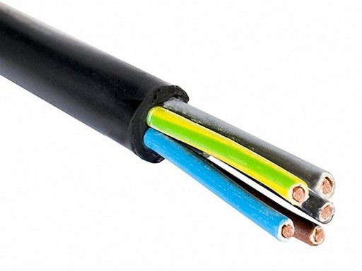 Kabel przewód ziemny YKY 5x1mm 0,6/1kV ścinek 21m