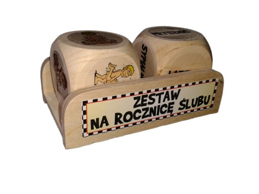 Kostki KAMASUTRA Prezent na KAŻDĄ Rocznicę Ślubu !