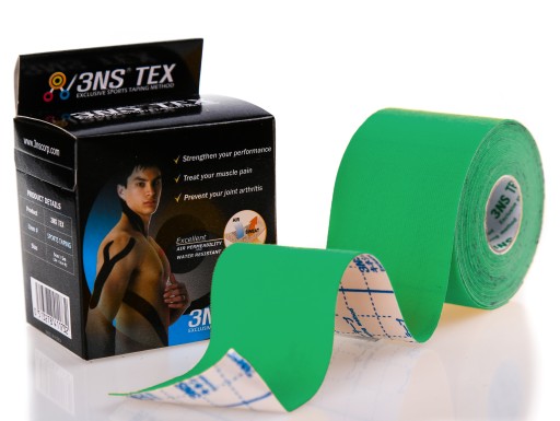 Taśma 3NS TAPE Kinesiology taping kinesio zielony