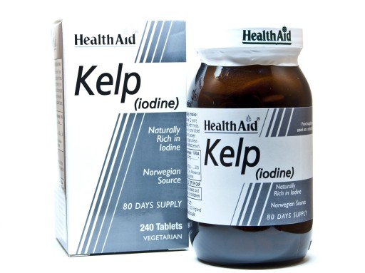 KELP JOD TARCZYCA Naturalny 900mg Wege DUŻA DAWKA