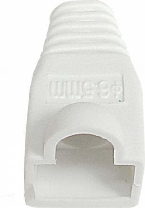 OSŁONA wtyku 8p8c RJ45 RJ-45 [10 sztuk] białe