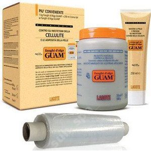 GUAM ZESTAW wyszczuplający 1KG+ZEL 250 ML+saszetka + FOLIA 300 M